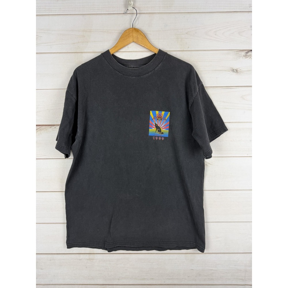 Vintage Steve Miller Band Shirt Mens Large Black Last Call 1999 Tour Tee T-Shirt